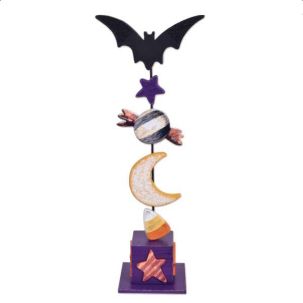 26.4" Bat Halloween Porch Sitter