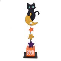 Sunset Vista Designs 26.4" Black Cat Porch Sitter