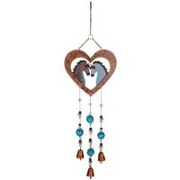 Sunset Vista Designs 23.6" Hoof prints on the Heart Wind Chime