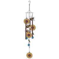 Sunset Vista Designs 28" Bumblebee & Sunflower Wind Chime