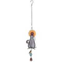 View 14" Chartreux Cat and Sunflower Bouncy