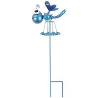 Sunset Vista Designs 36" Poppy the Dragonfly Humdinger Lawn Stake