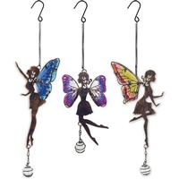 Sunset Vista Designs 28" Folklore Fairy Assorted Hanging Buddy (Set of 3)