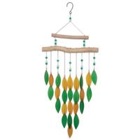 Sunset Vista Designs 28.3" Wind Chime Bali  Arrow Falls Green Wind Chime