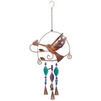 Sunset Vista Designs 28" BoHo Hummingbird Wind Chime