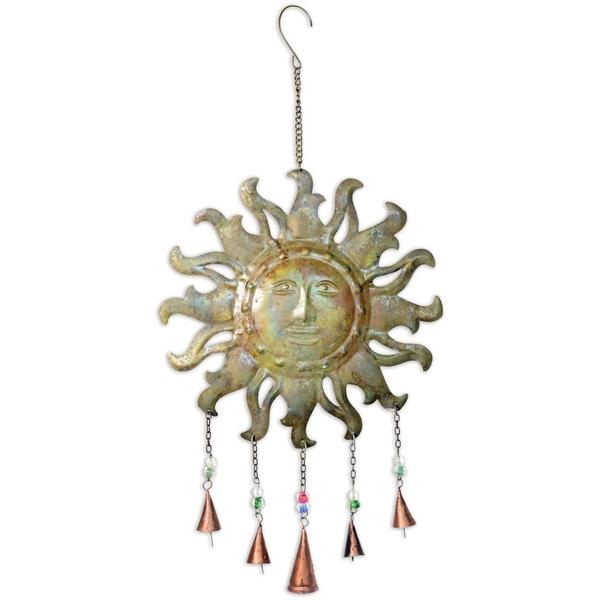 23" Boho Sun Wind Chime