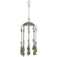 Sunset Vista Designs 23.5" Boho Umbrella Patina Wind Chime