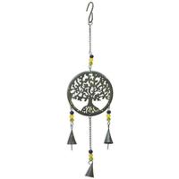 Sunset Vista Designs 15" Boho Tree of Life Hanging Bell