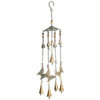 Sunset Vista Designs 21" Blissful Butterflies & Bells Wind Chime