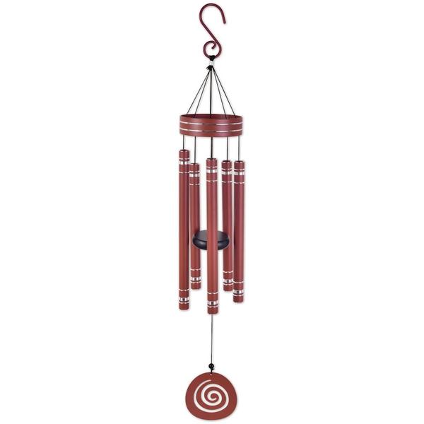 36" Burgundy Wind Chime