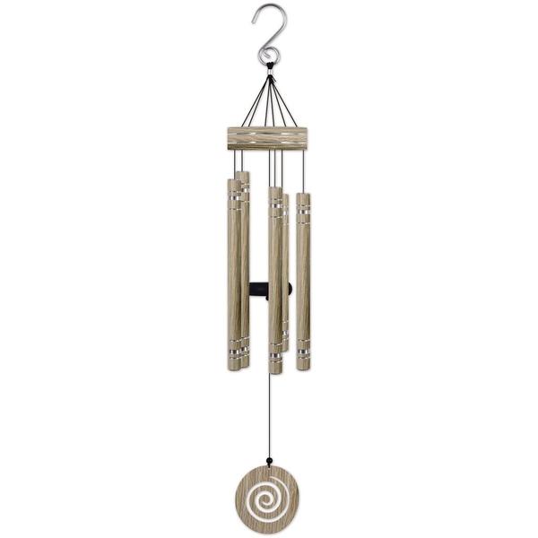 36" Wood Grain Wind Chime