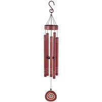 Sunset Vista Designs 41" Wind Chime Burgundy Wind Chime