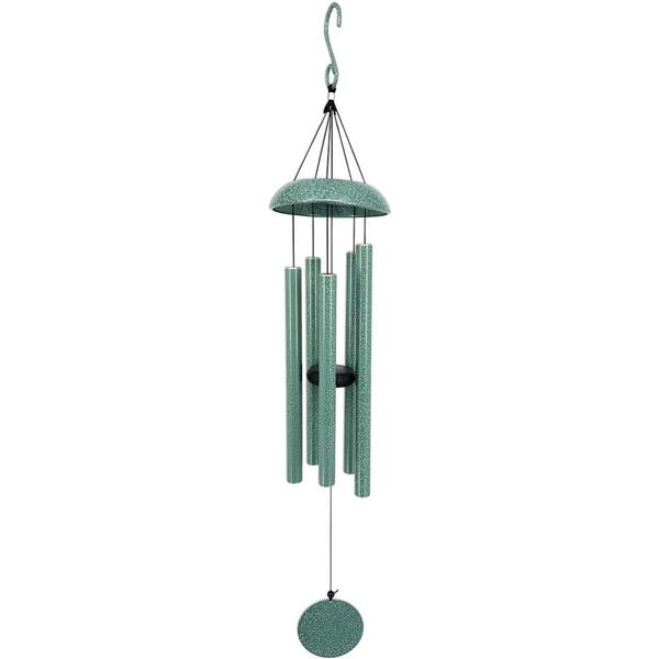 36" Speckled Green Wind Chime