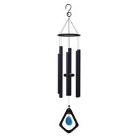 Sunset Vista Designs 34" Blue Agate Wind Chime
