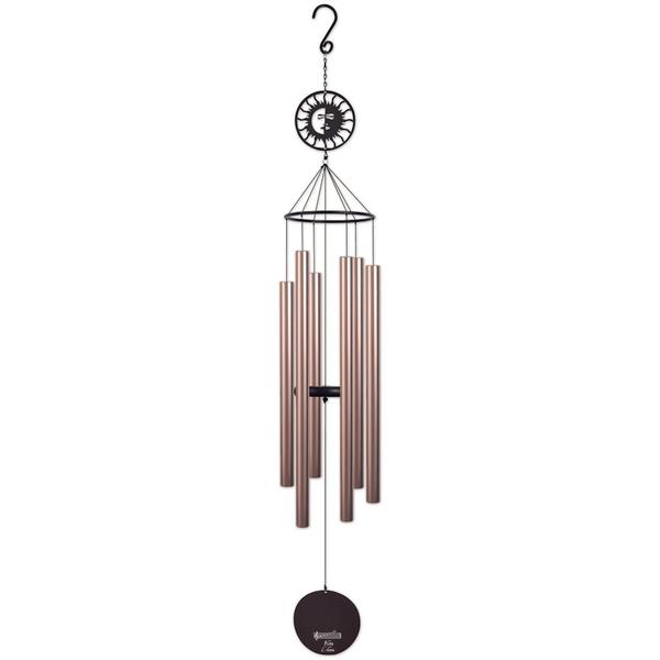 68" Sun Face Bronze Wind Chime