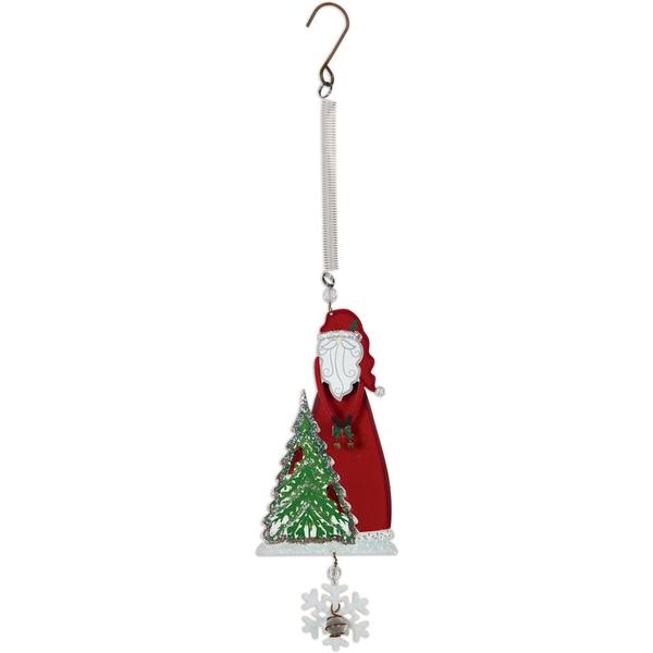 9.5" Santa & Cardinals Bouncy 