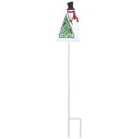 Sunset Vista Designs 22" Snowman & Cardinals Lawn Pick