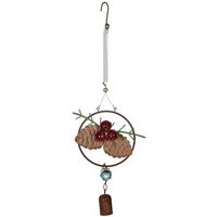 Sunset Vista Designs 7.1" Pinecones Glass Bouncy 