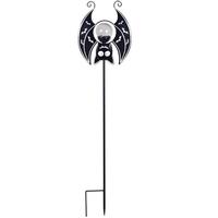 Sunset Vista Designs 9.8" Solar Jade The Bat Lawn Stake