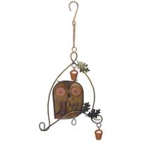 Sunset Vista Designs 15.5" Brass Owl Hanging Buddy