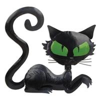Sunset Vista Designs 15" Black Cat Vixen Halloween Decorative Bobblehead