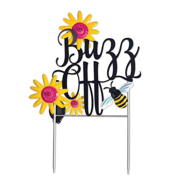 12.4" Buzz Off Solar Lawn Stake