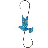 Sunset Vista Designs 17" Blue/Gold Hummingbird S-Hook