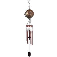 Sunset Vista Designs 39" Flower Moon Butterfly Solar Wind Chime