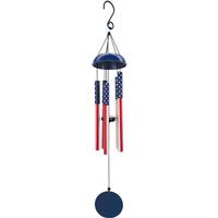 Sunset Vista Designs 28" 6 Chime Americana Wind Chime