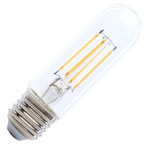 3.5 watt 120 volt T10 Medium Screw Base 2700K Warm White LED Light Bulb