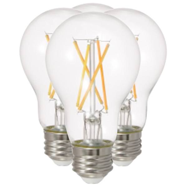 11 watt 120 volt A19 Medium Screw Base 3500K Neutral White LED Light Bulb (4 Pack)