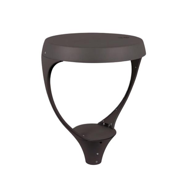 Selectable watt 120/347 volt CCT Selectable LED Post Top Fixture