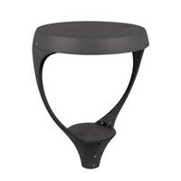 Sylvania 100/120/155 watt 120/347 volt CCT Selectable Black Finish LED Post Top Fixture