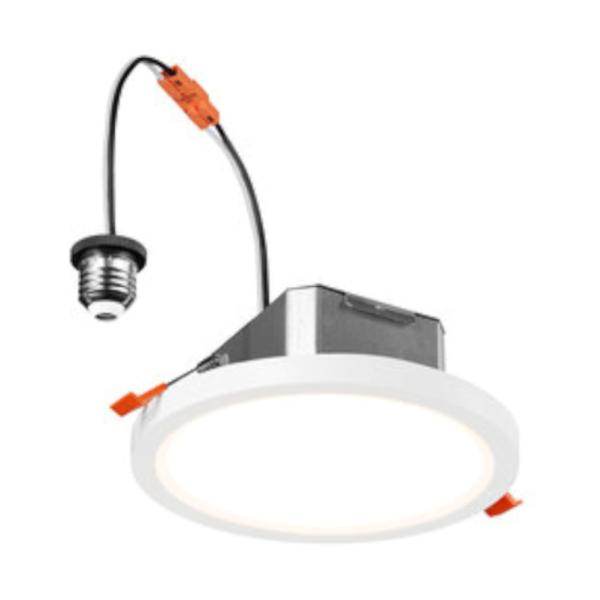 6" 12 watt 120 volt CCT Selectable Round LED Recessed Downlight