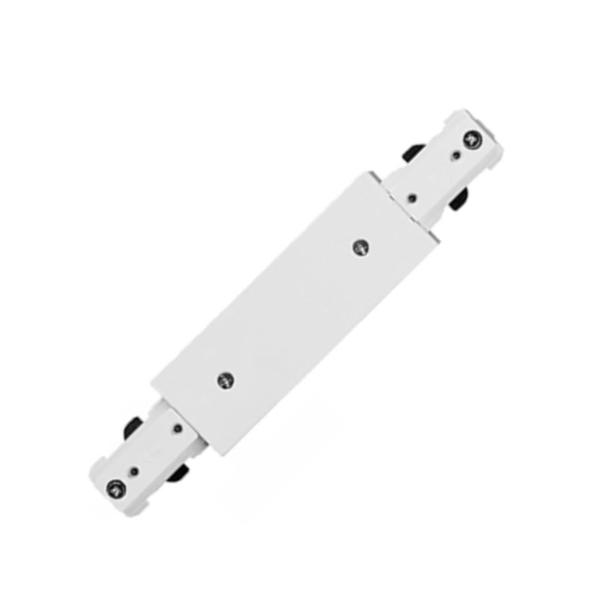 Black Straight Connector for Track Lights