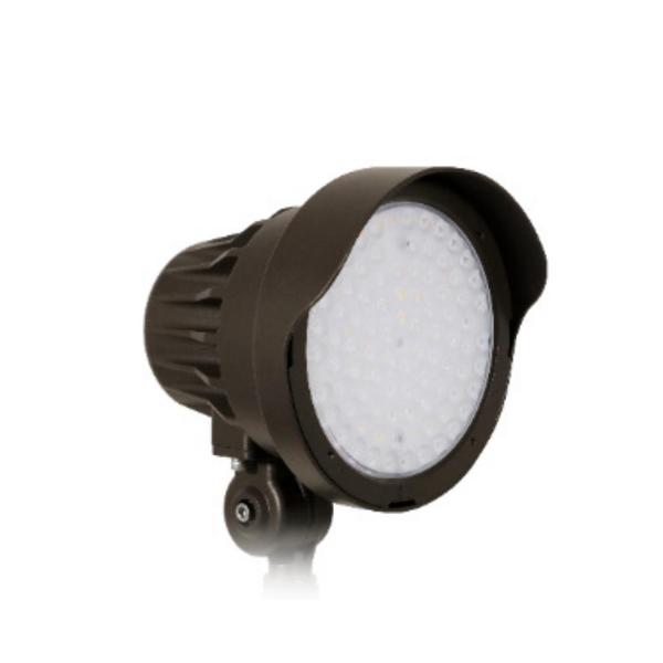 Selectable watt 120/347 volt CCT Selectable LED Bullet Flood Fixture
