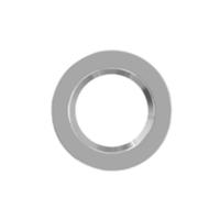 Sylvania 12" Satin Nickel Trim For LED Downlight