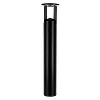 Sylvania 6" 16/20/40 watt 120/347 volt CCT Selectable Black LED Bollard