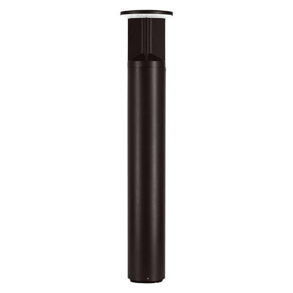 6" 16/20/24 watt 120/347 volt CCT Selectable Bronze LED Bollard