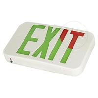 Sylvania 1.2 watt 120/277 volt Red/Green Letters LED Exit Sign