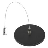 Sylvania Black Circle Canopy Kit for 2' and 4' LED Strip Fixtures
