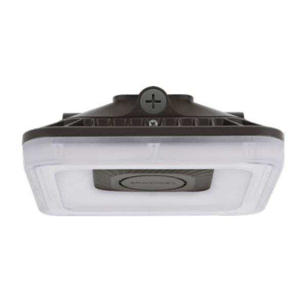 Selectable watt 120/347 volt CCT Selectable LED Canopy Light Fixture