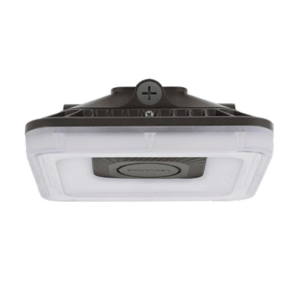 Selectable watt 120/347 volt CCT Selectable LED Canopy Fixture