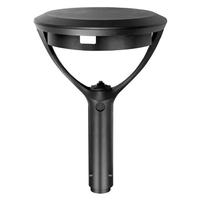 Sylvania 50 watt 120/347 volt CCT Selectable Black Finish LED Post Top Fixture