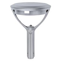 Sylvania 50 watt 120/347 volt CCT Selectable Gray Finish LED Post Top Fixture