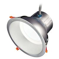 TCP 8" Selectable watt 120/277 volt CCT Selectable LED Recessed Downlight