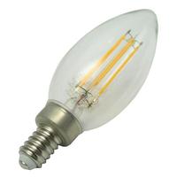 TCP 5.5 watt 120 volt B11Candelabra Screw Base 2700K Warm White Dimmable LED Filament