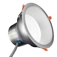 TCP 10" Selectable watt 120/277 volt CCT Selectable Recessed LED Downlight