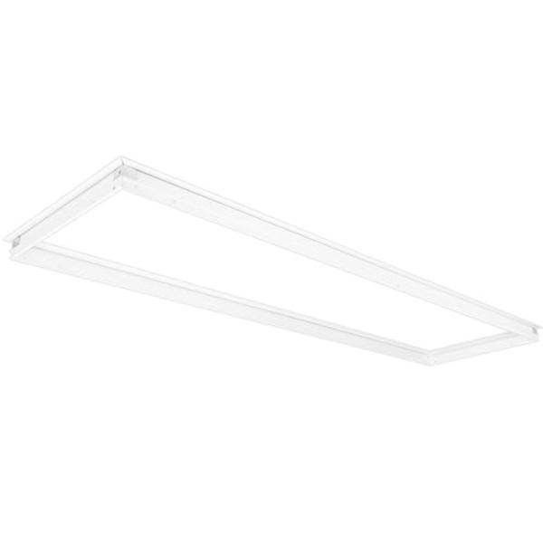 1' x 4' Sheet Rock Silver Flange Mounting kit
