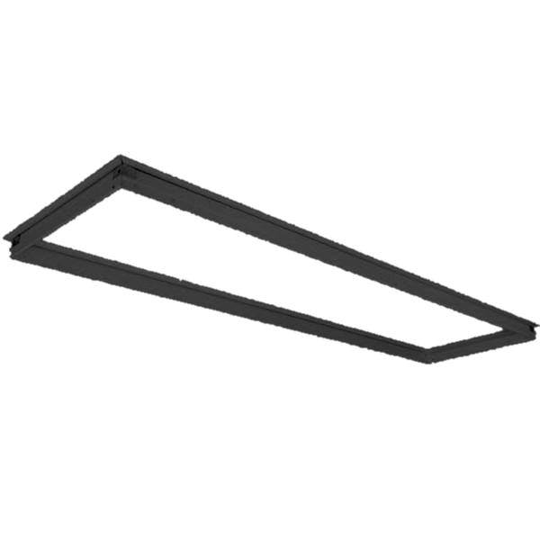 1' x 4' Sheet Rock Black Flange Mounting kit